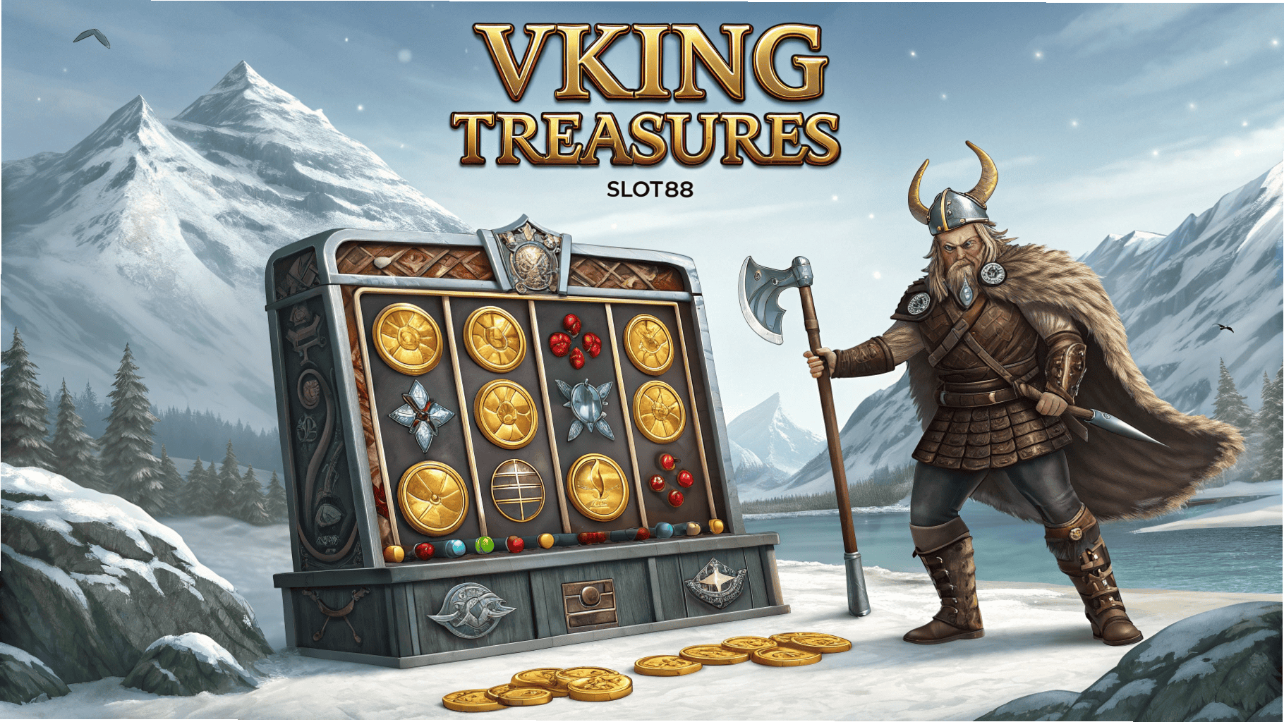 Vking Treasures Slot88 Perburuan Harta Karun di Dunia Viking